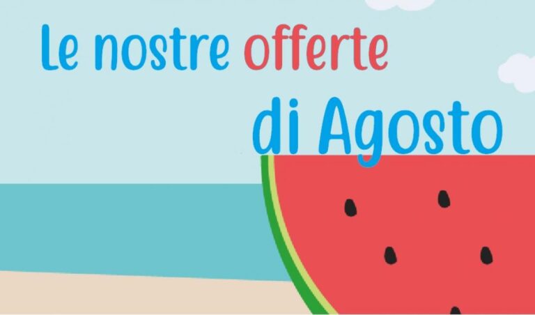 Offerte di agosto